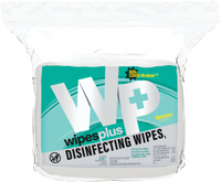 WipesPlus Disinfecting Surface Wipes Refill Bag, White, 800 Wipes