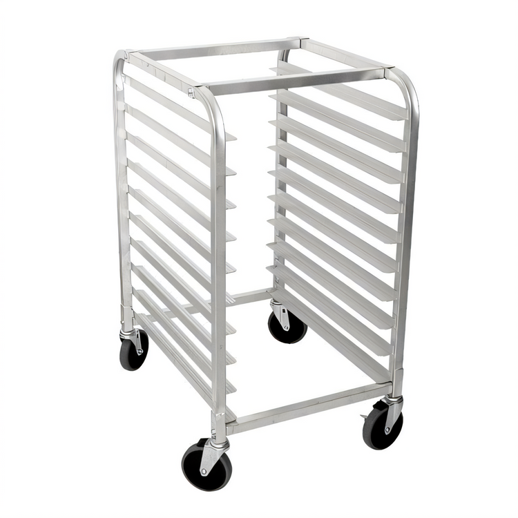 Product image #1 for Sapphire Knocked Down End-Loading Half-Height Aluminum Sheet Pan Rack, 10 Full-Size Pan Capacity
