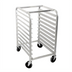 Thumbnail image #1 for Sapphire Knocked Down End-Loading Half-Height Aluminum Sheet Pan Rack, 10 Full-Size Pan Capacity