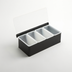 Thumbnail image #1 for American Metalcraft 4-Compartment Countertop Stainless Steel Bar Garnish Caddy with 4 x 16 oz. Plastic Containers