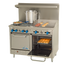 Thumbnail image #1 for Comstock-Castle 48-Inch Gas Range with 4 Star Burners, 24-Inch Griddle, and 2 Space-Saver Ovens