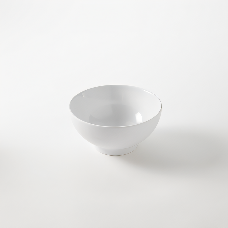 Product image #1 for American Metalcraft 30 oz Round White Melamine Noodle Bowl