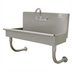 Thumbnail image #1 for Advance Tabco ADA Wall-Mounted Stainless Steel Service Sink with Rear Basket Drain, 40