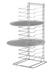 Thumbnail image #2 for Channel Manufacturing PR-15W Pizza Pan & Screen Racks