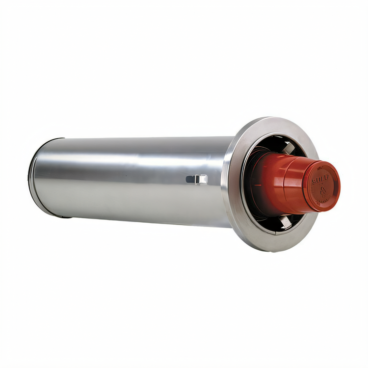 Product image #1 for Dispense-Rite Adjustable In-Counter Two-Spring Stainless Steel Cup Dispenser, 19-Inch Tube