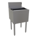 Thumbnail image #1 for Glastender IBA-18 Underbar Stainless Steel Ice Bin with Sliding Cover, 50 lb Capacity