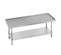 72-Inch x 30-Inch Stainless Steel Equipment Stand with Adjustable Undershelf