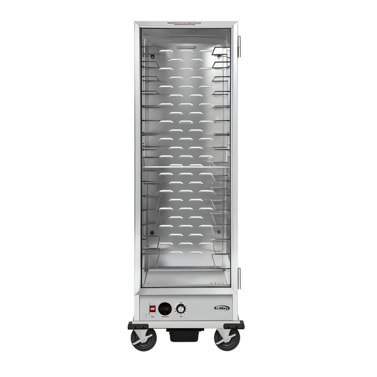 Product image #1 for KoolMore Commercial Heated Holding Cabinet, Full-Size, Non-Insulated, Glass Door, 36-Pan Capacity