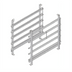 Thumbnail image #1 for RATIONAL Hinging Rack Rails for SCC 61/CMP 61 Series, 5-Rail