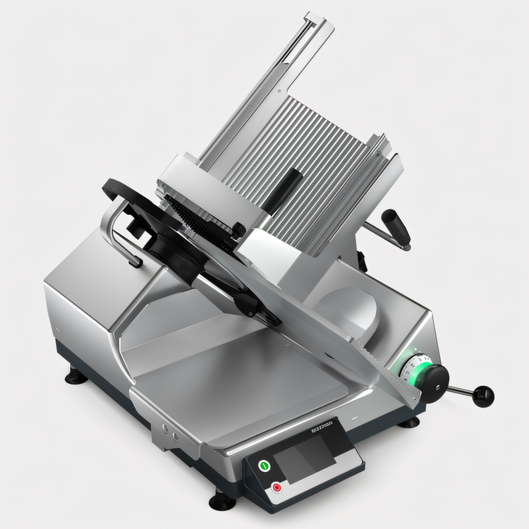 Product image #1 for Bizerba GSP H I W-90 Manual Heavy Duty Gravity Feed Slicer with Integrated Portion Scale, 13-Inch Blade