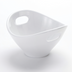 Thumbnail image #1 for American Metalcraft 7 oz White Melamine Handled Mini Serving Bowl
