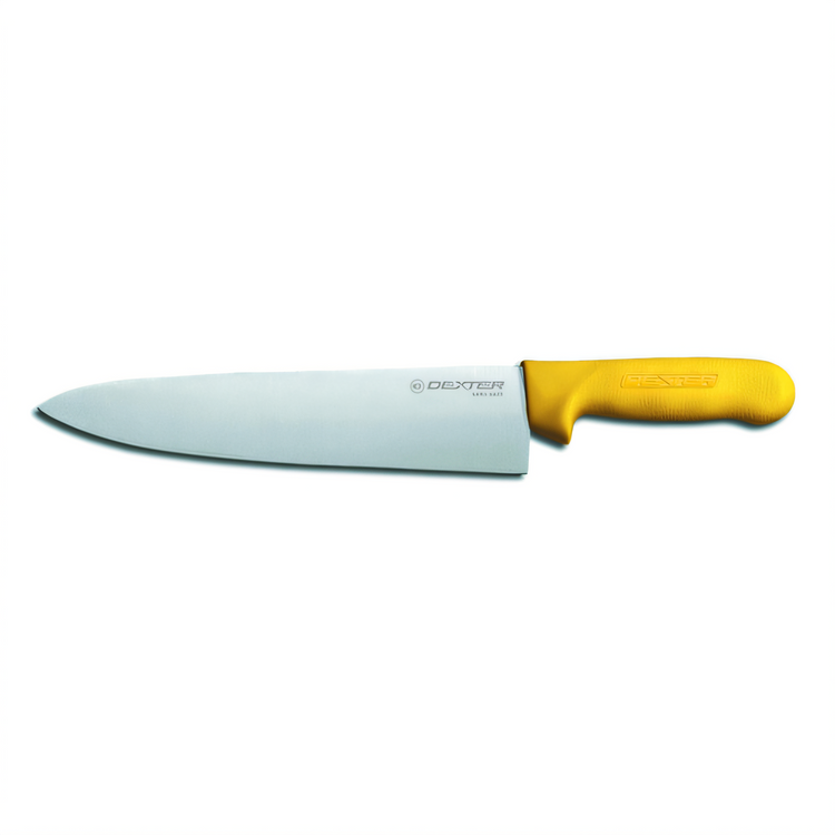 Product image #1 for Dexter Russell Sani-Safe 10-Inch Chef's/Cook's Knife with Yellow Polypropylene Handle