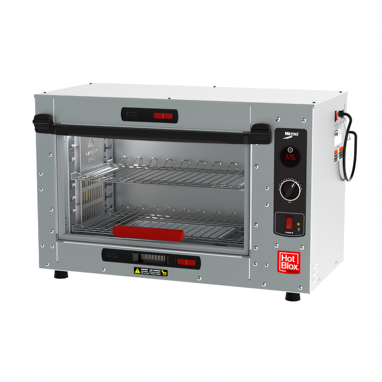 Product image #1 for Metro HotBlox Xpress S4 Countertop Reach-In Hot Food Holding Cabinet with Clear Flip Door and Simple Controls