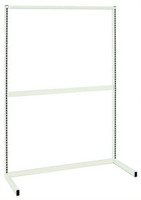 Quantum Single-Sided Partition Wall Starter Unit, 48W x 26D x 70H, White Finish