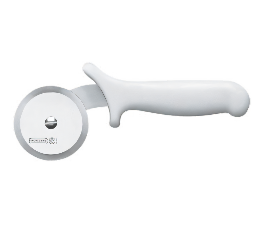 Product image #1 for Mundial 2-3/4 Inch Pizza Cutter with Stainless Steel Wheel and White Polypropylene Handle