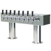 Thumbnail image #1 for Double Pedestal Glycol-Cooled Countertop Draft Beer Tower with 8 Faucets