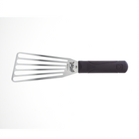 Mercer Culinary Hell's Handle Left-Handed Flexible Slotted Fish Turner, 6-1/2 x 3 Inch Blade