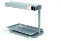 Nemco 24-Inch Adjustable-Height Rod Style Bar Heater on Unheated Base