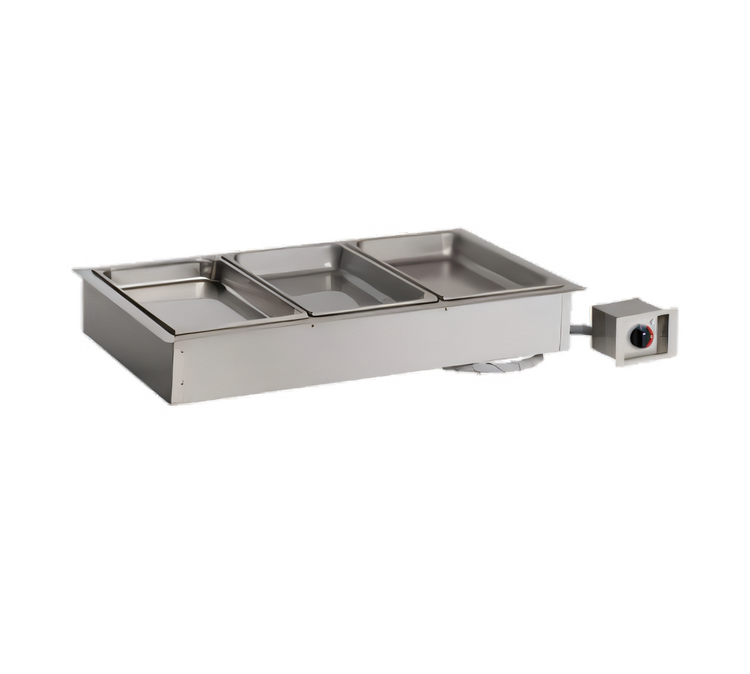 Product image #1 for Alto-Shaam Halo Heat Waterless Drop-In Electric Hot Food Well, 3 Full-Size Pan Capacity, 6-3/8-Inch Deep Well