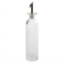 Thumbnail image #2 for American Metalcraft Fluted Glass Cruet with Stainless Steel/Silicone Pourer, 12 oz.