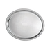 Thumbnail image #1 for Elegant Reflections™ Oval Serving Tray, 21-3/4 x 16 Inch, 18/8 Stainless Steel, Mirror Finish