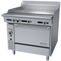 Garland Cuisine 36-Inch Heavy Duty Gas Griddle Top Range with Convection Oven