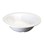 Thumbnail image #2 for Winco MMB-12W 12 oz White Round Melamine Soup/Cereal Bowl, 6-3/8 Inch Diameter, Dishwasher Safe Case of 8