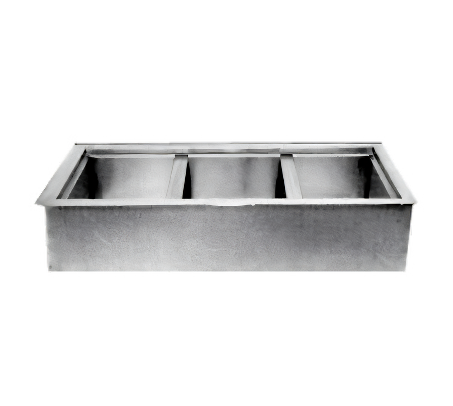 Product image #1 for Wells ICP-400 Drop-In Non-Refrigerated Cold Pan, 4-Pan Capacity