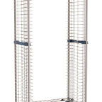 Thumbnail image #1 for Metro RS1K4S Mobile Side-Load Wire Bun Pan Rack, 40-Pan Capacity, 1-1/2-Inch Slide Centers, Brite Zinc Finish