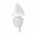 Thumbnail image #1 for Winco Free Flow White Plastic Liquor Pourer