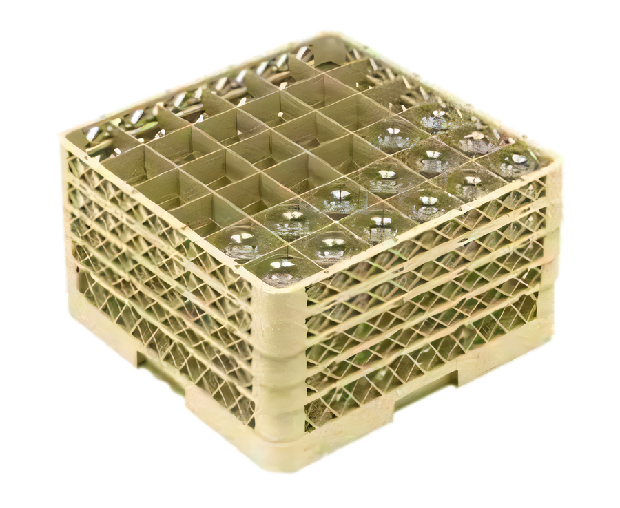 Product image #1 for Traex Full-Size 36-Compartment Glass/Stemware Rack with 3 Extenders