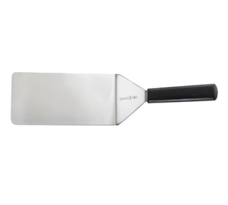 Product image #1 for Mundial 8 x 4 Inch Heat Resistant Turner with High Carbon Blade and Black Polypropylene Handle