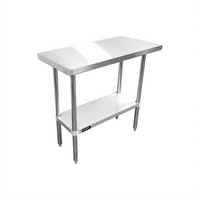Sapphire Manufacturing SMTE16-2436S Sapphire Stainless Steel Prep Tables