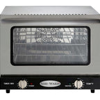 Thumbnail image #1 for Serv-Ware ECO-21 Quarter-Size Countertop Electric Convection Oven, 3-Pan Capacity, Manual Controls, 115V