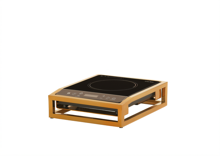 Product image #1 for Cal-Mil Brooklyn Countertop Induction Cooktop, Antique Brass Finish