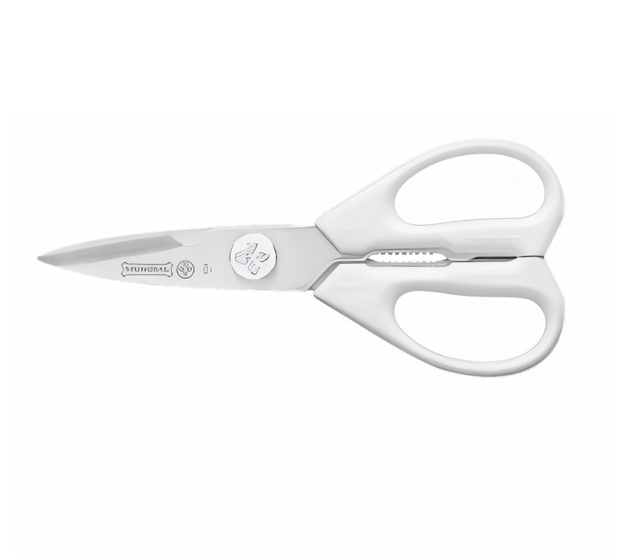 Product image #1 for Mundial Take-A-Part Kitchen Shears with Stainless Steel Blades and White Polypropylene Handles