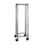 Thumbnail image #1 for Metro RE3 Mobile Wire Bun Pan Rack, End-Load, 20-Pan Capacity, 3-Inch Centers, 5-Inch Swivel Casters
