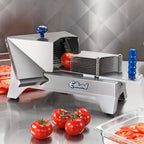 Thumbnail image #1 for Edlund Laser ETL-380 Manual Stainless Steel Tomato Slicer with 3/8-Inch Straight Blades