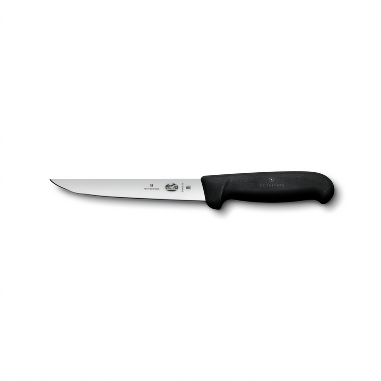 Product image #1 for Victorinox Fibrox 6-Inch Straight Stiff Boning Knife with Extra-Wide Stainless Steel Blade and Black Handle
