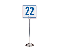 American Metalcraft Stainless Steel Reservation Stand with Wire Loop Clip, 12 Inch Tall
