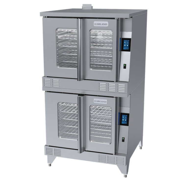 Product image #1 for Garland Master Series Full-Size Standard Depth Double-Deck Electric Convection Oven with EasyTouch Controls