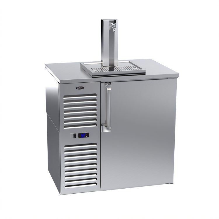 Product image #1 for Krowne 36-Inch One-Section Direct Draw Draft Beer Cooler with Self-Contained Refrigeration