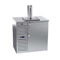 Krowne 36-Inch One-Section Direct Draw Draft Beer Cooler with Self-Contained Refrigeration