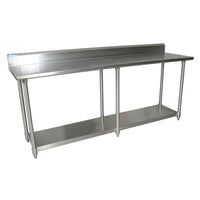 BK Resources QVTR5-9630 Stainless Steel Prep Tables