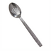 Thumbnail image #1 for American Metalcraft 13-1/4 Inch Wavy Aged Stainless Steel Slotted Serving Spoon