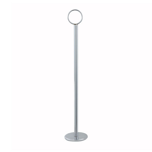 Product image #1 for 8-Inch Mirror-Finish Chrome-Plated Steel Table Number Holder