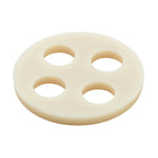 Thumbnail image #1 for T&S Brass 001041-45 Gasket for 4" Inlet Spreader Assembly, (4) 9/32" ID, 1-1/16" OD, Elastomer