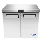 Thumbnail image #1 for Atosa 36-5/16 Inch Two-Section Undercounter Reach-In Refrigerator
