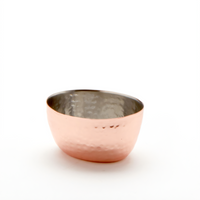American Metalcraft Oval Hammered Copper Sauce Cup, 2 oz.