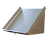 Thumbnail image #1 for Serv-Ware 63-Inch Slanted Wall-Mounted Rack Shelf, Solid 304 Stainless Steel